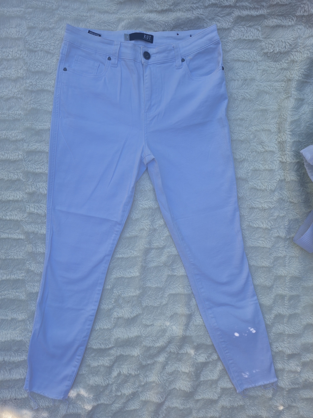 Kut from the Kloth White Skinny Jeans